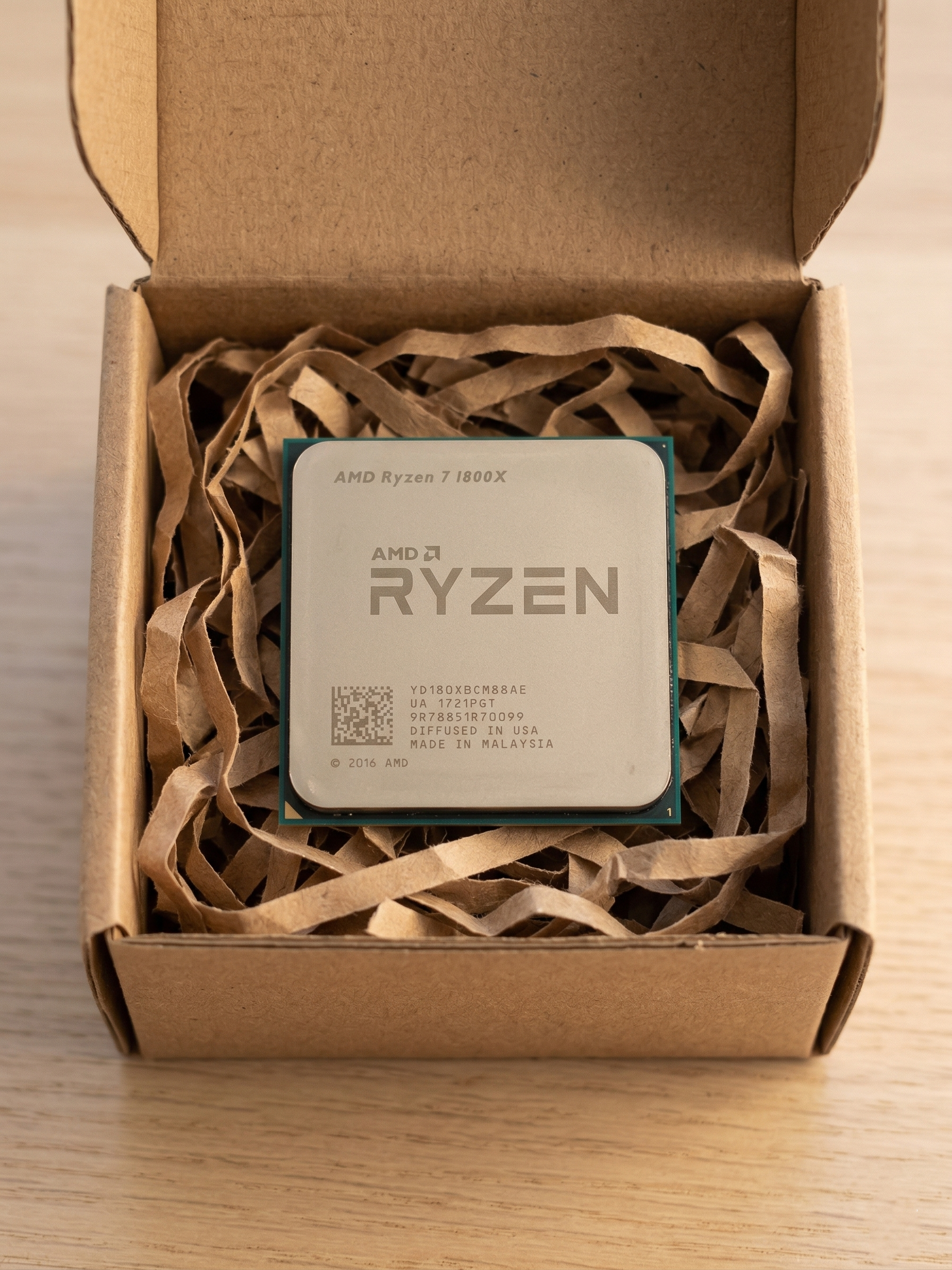 AMD Ryzen 7 1800X - 3.6GHz / 4.0GHz - Reconditionné