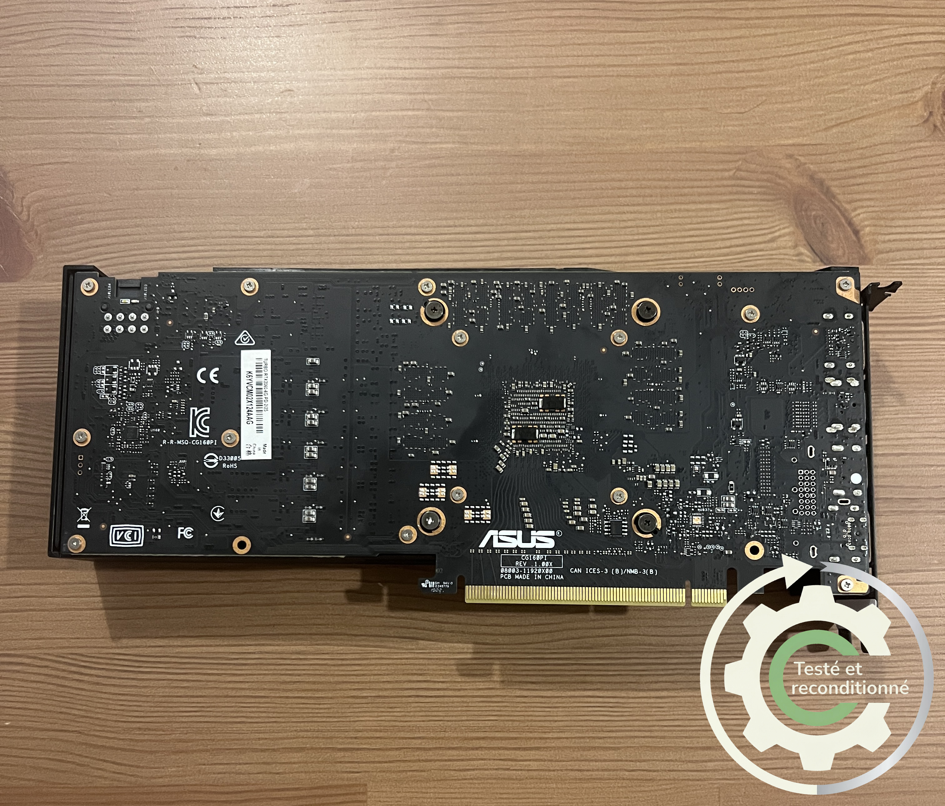 ASUS ROG GeForce RTX 2060 Turbo 6G - Reconditionnée