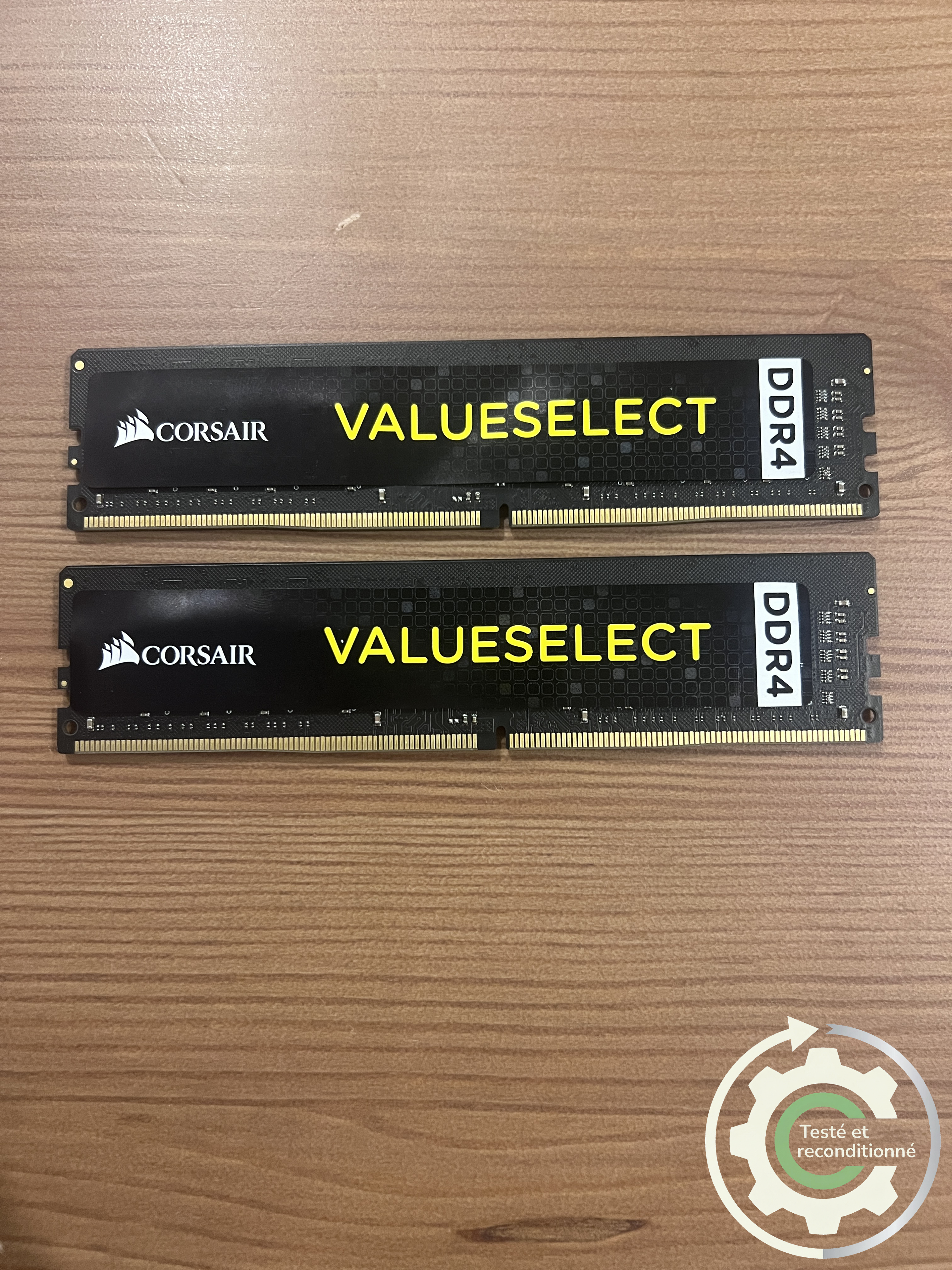 Corsair Value Select - 32 Go (2x16 Go) - DDR4 2666 MHz CL18 - Reconditionnée
