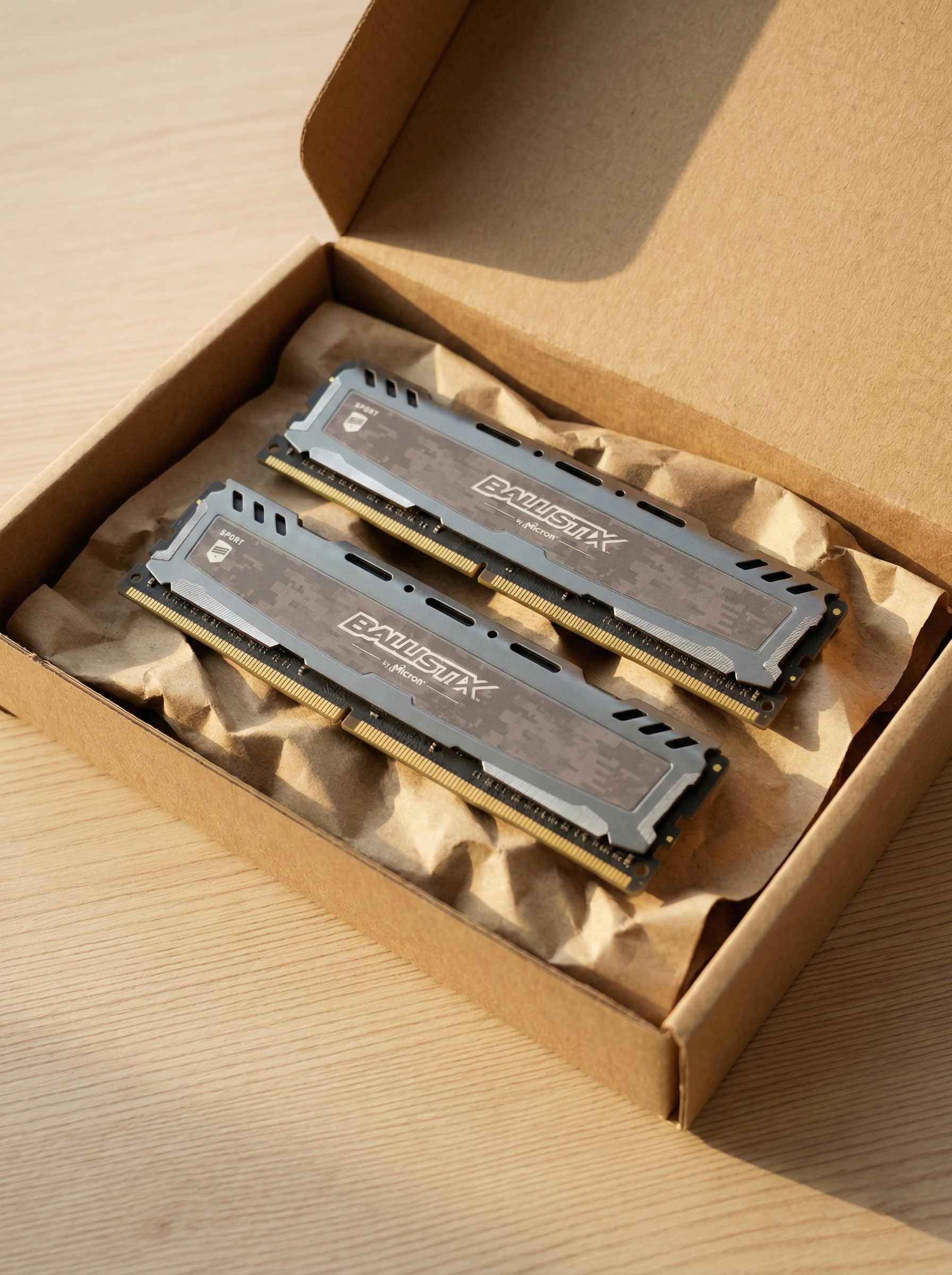 Crucial Ballistix Sport LT - 32 Go (2x16 Go) - DDR4 2666 MHz CL16 - Reconditionnée