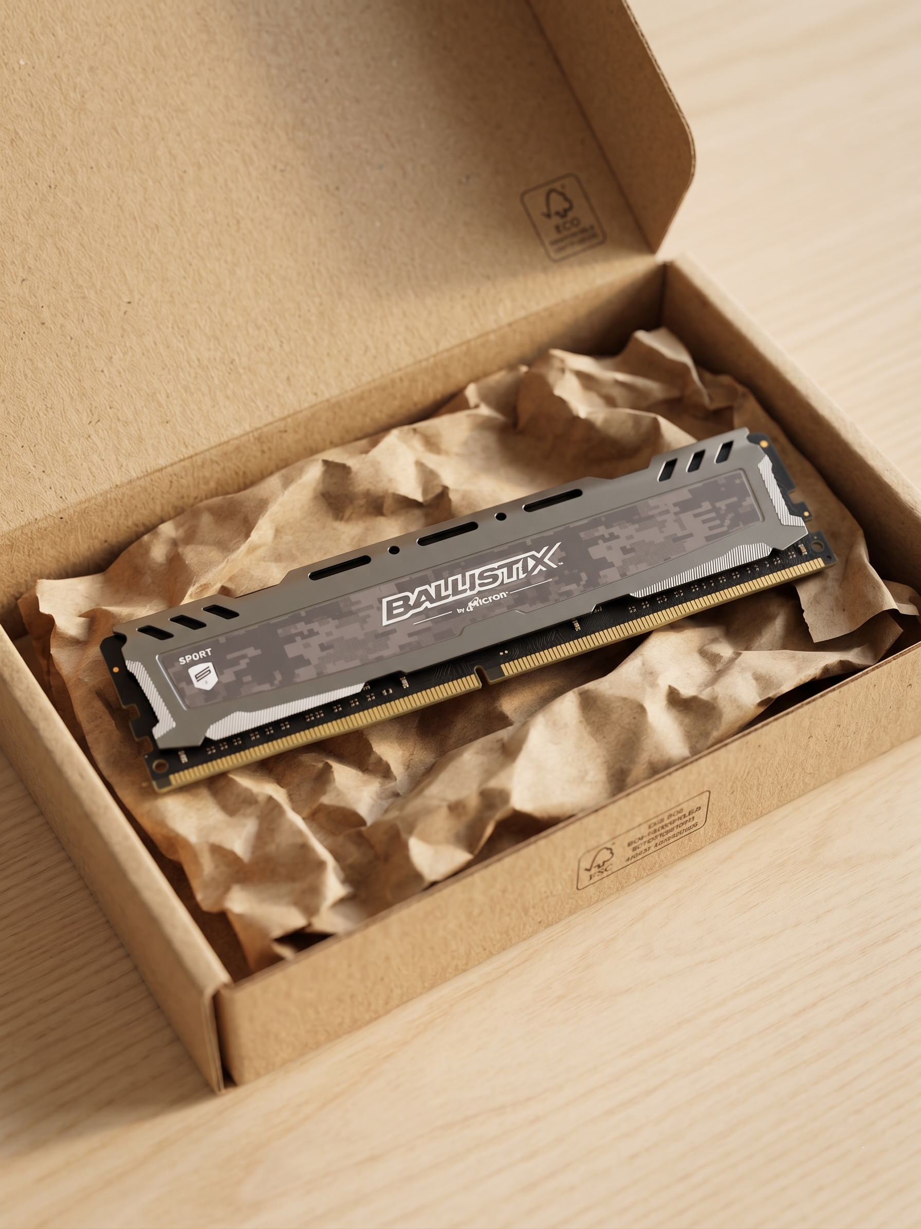 Crucial Ballistix Sport LT - 16 Go (1x16 Go) - DDR4 2666 MHz CL16 - Reconditionnée