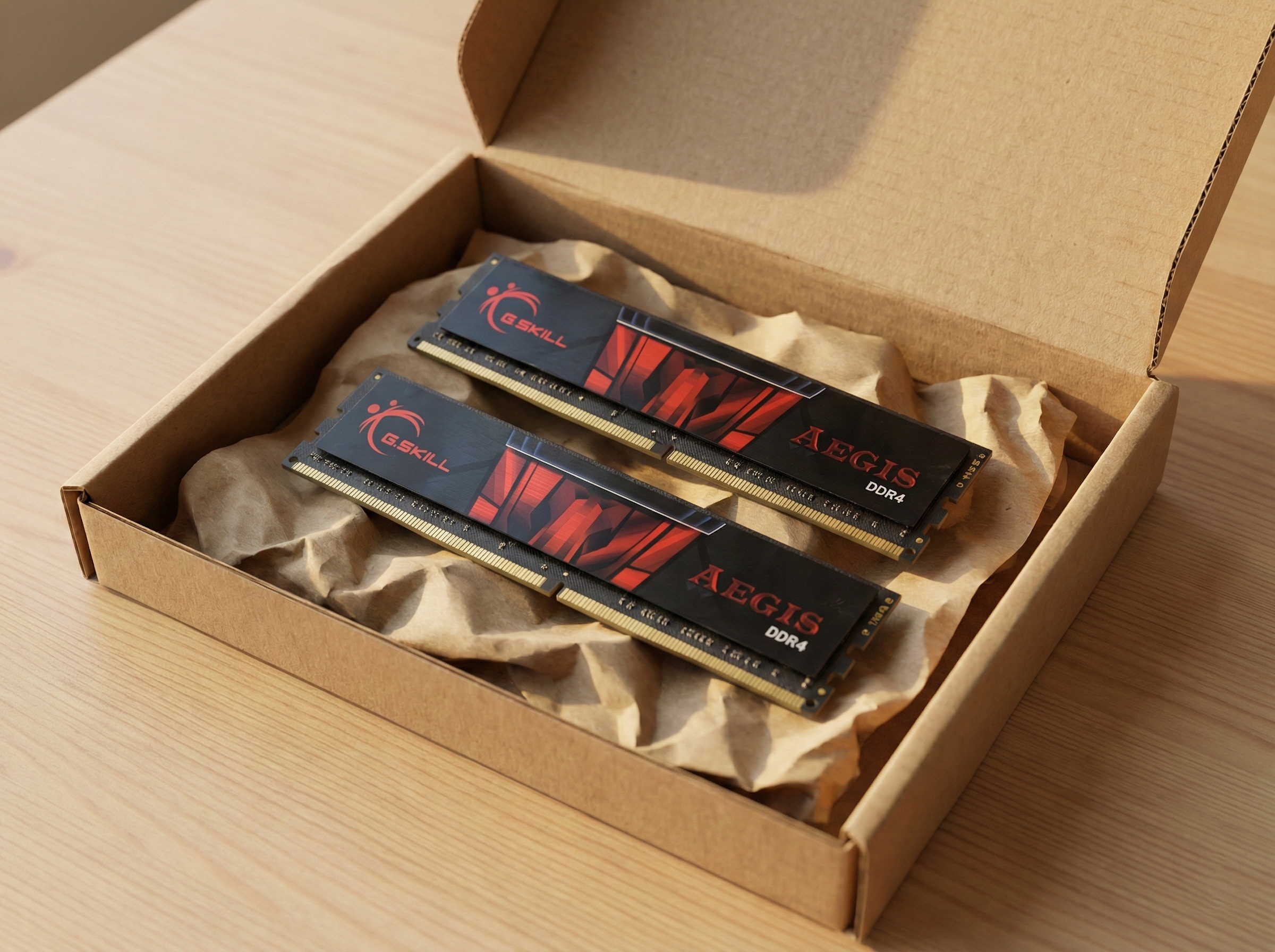 G.Skill Aegis - 16 Go (2x8 Go) - DDR4 3200 MHz CL16 - Reconditionnée