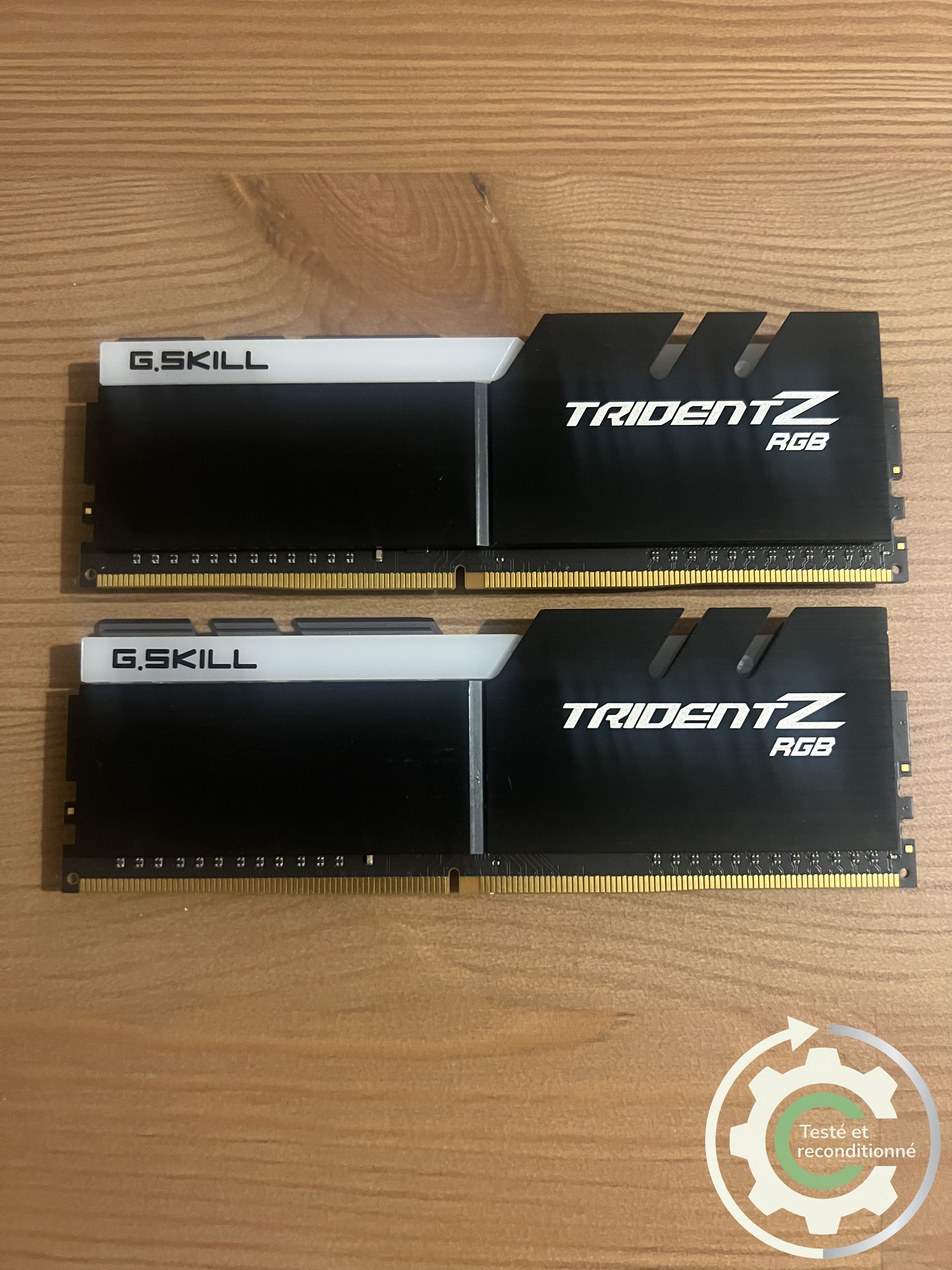 G.Skill TridentZ RGB - 16 Go (2x8Go) - DDR4 3000 MHz - Reconditionnée