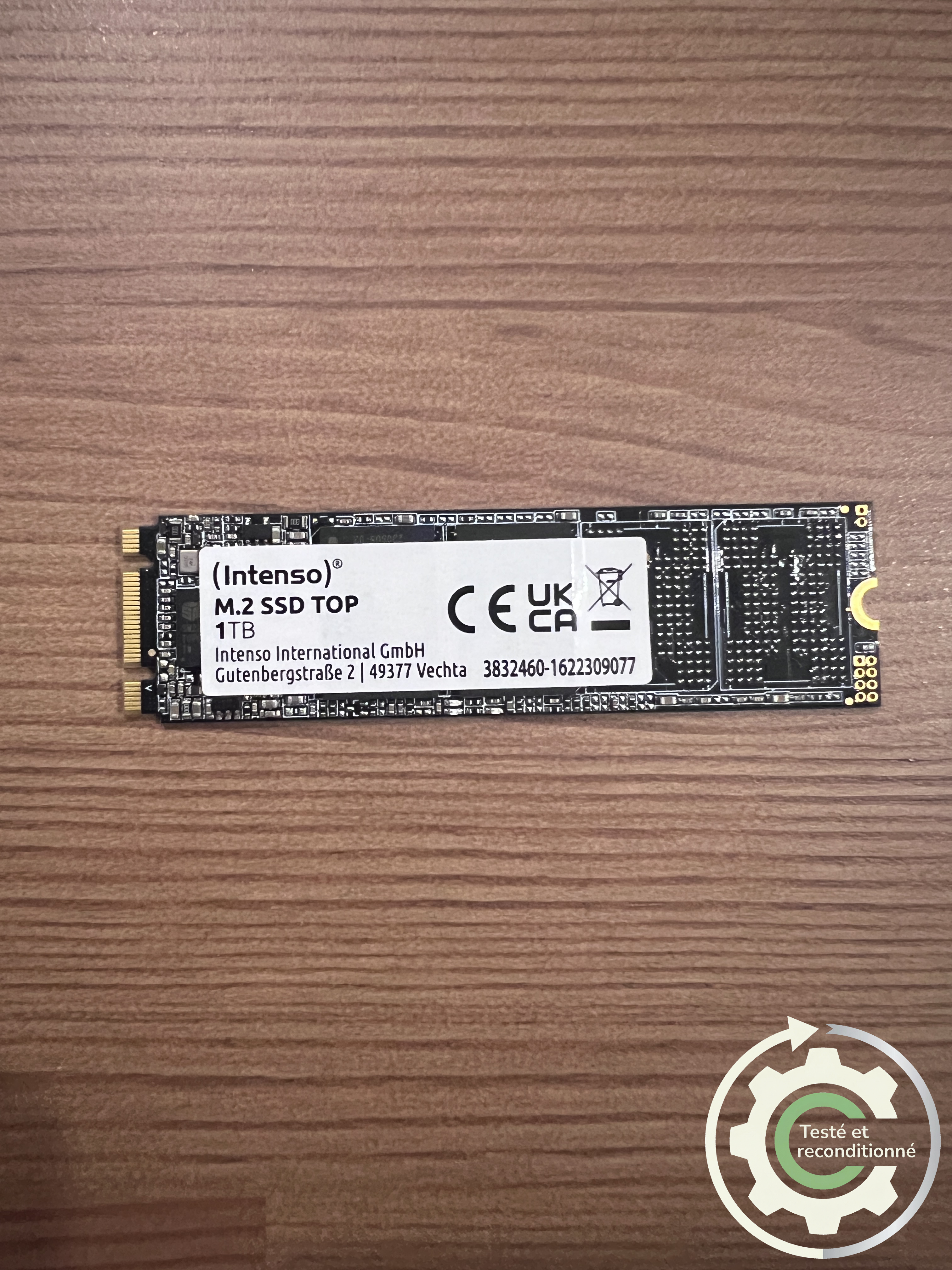 Intenso M.2 TOP SSD - 1 To NVMe - Reconditionné