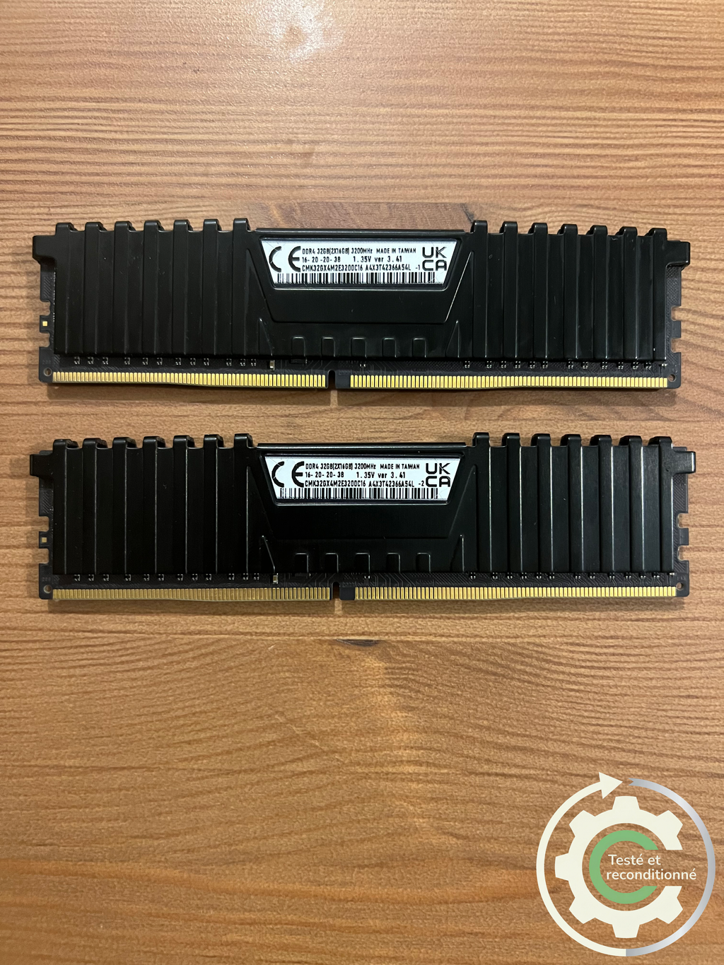 Corsair Vengeance LPX - 32 Go (2x16 Go) - DDR4 3000 MHz CL15 - Reconditionnée