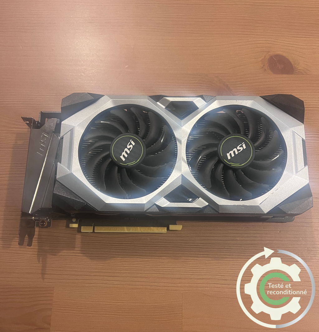 MSI GeForce RTX 2080 Super Ventus XS 8G OC - Reconditionnée