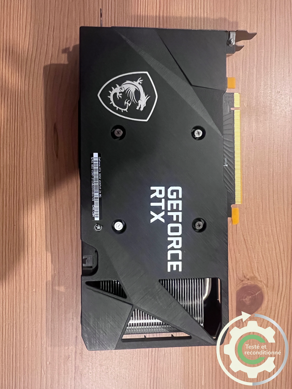 MSI GeForce RTX 3050 Ventus 2X 8G - Reconditionnée