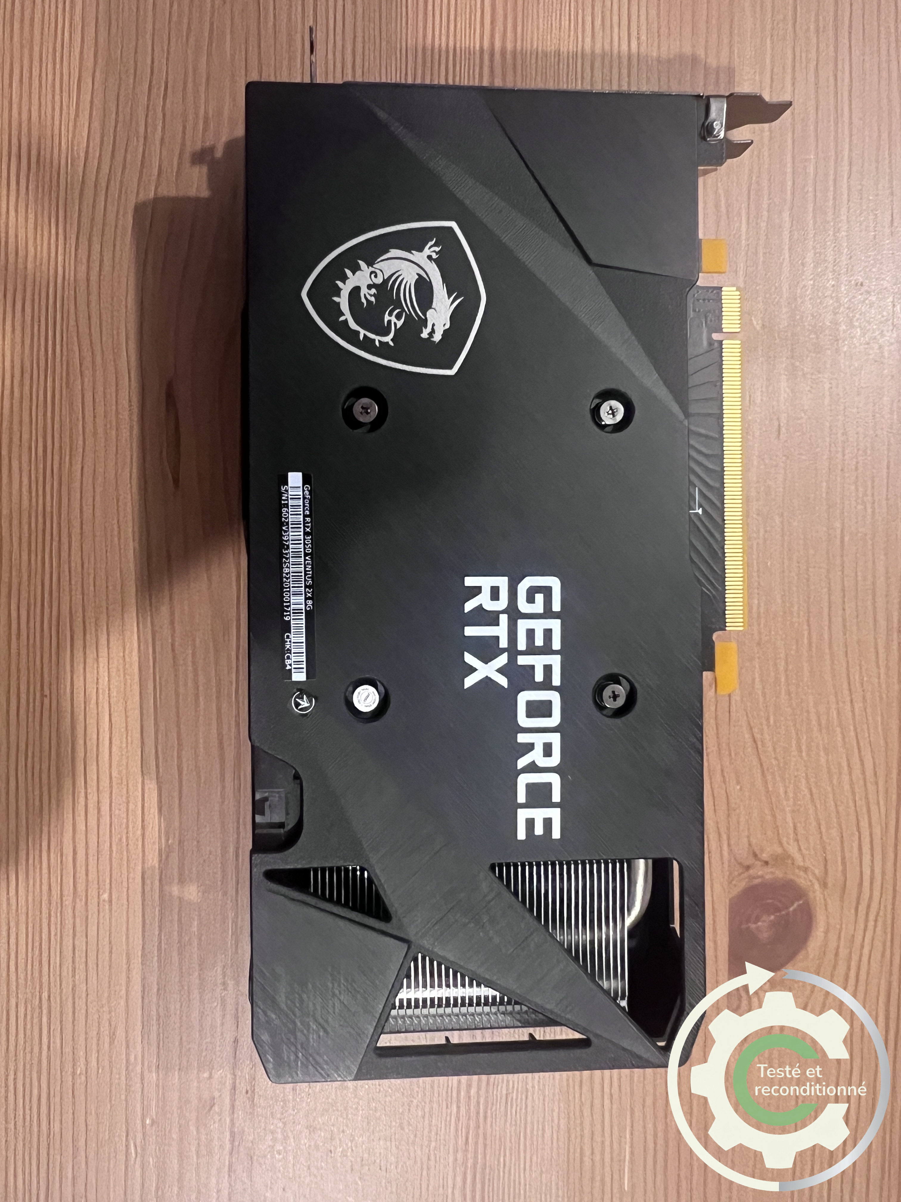 MSI GeForce RTX 3050 Ventus 2X 8G - Reconditionnée