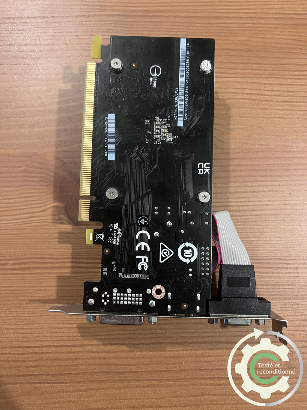 MSI GeForce GT 730 N730K-2GD3H/LPV1 - Reconditionnée