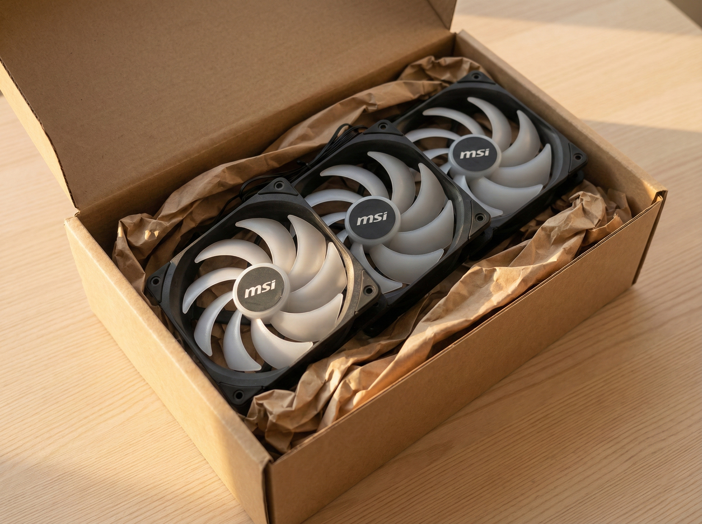 MSI MAX F12A-3 - Pack de 3 ventilateurs ARGB - Reconditionnés