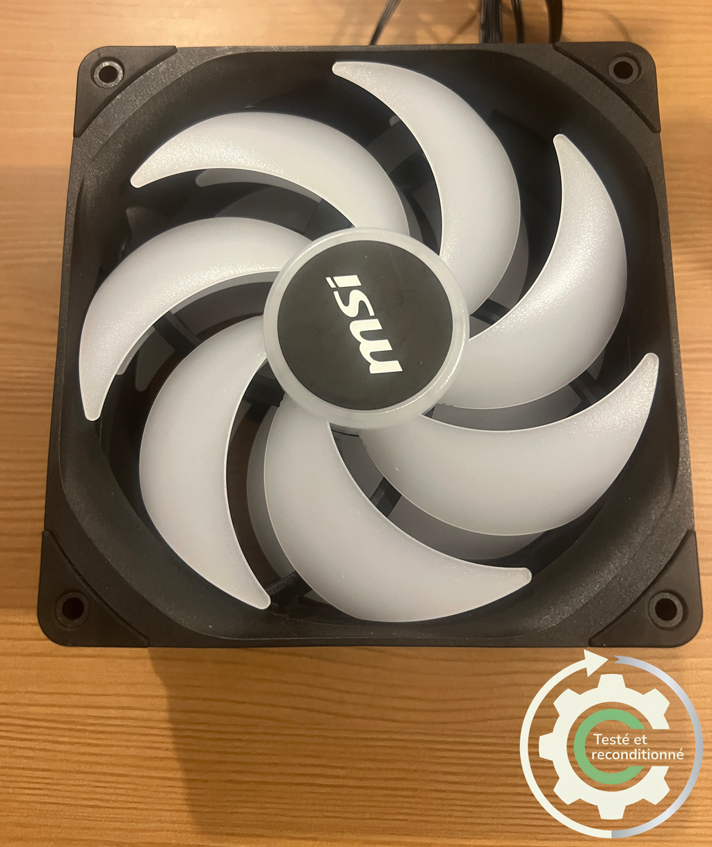 MSI MAX F12A-3 - Pack de 3 ventilateurs ARGB - Reconditionnés