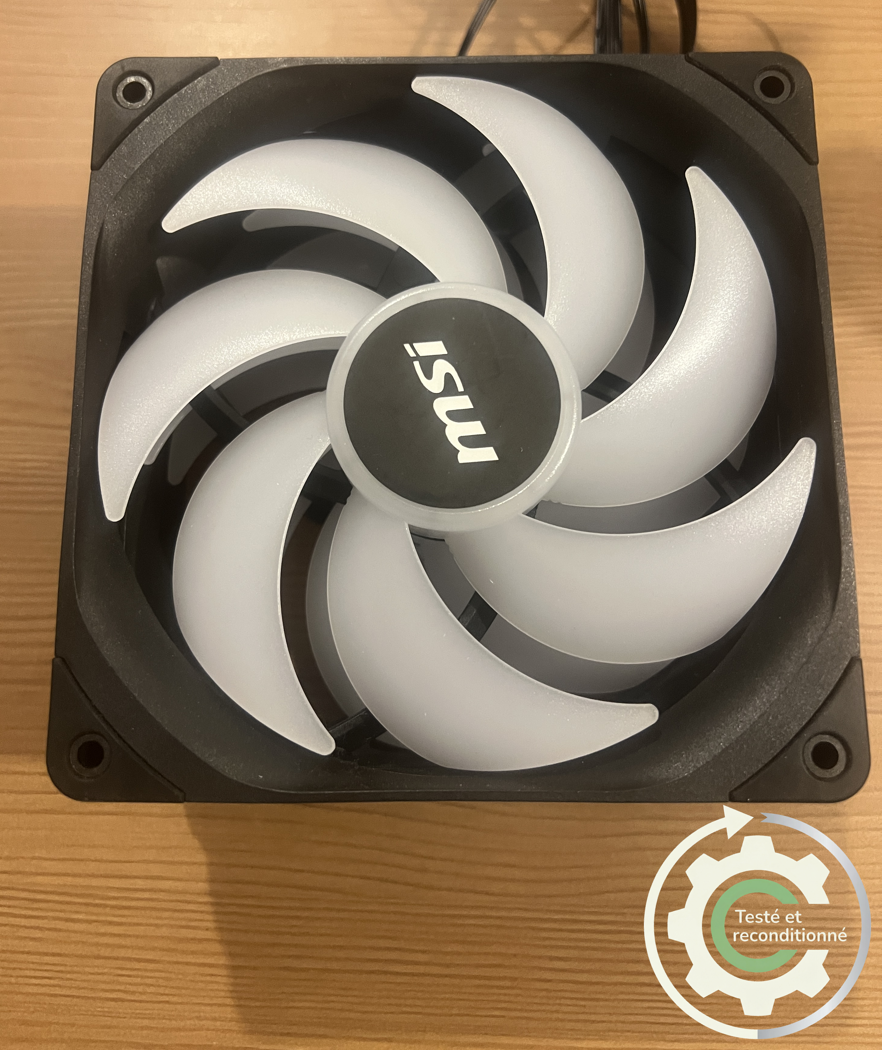 MSI MAX F12A-3 - Pack de 3 ventilateurs ARGB - Reconditionnés