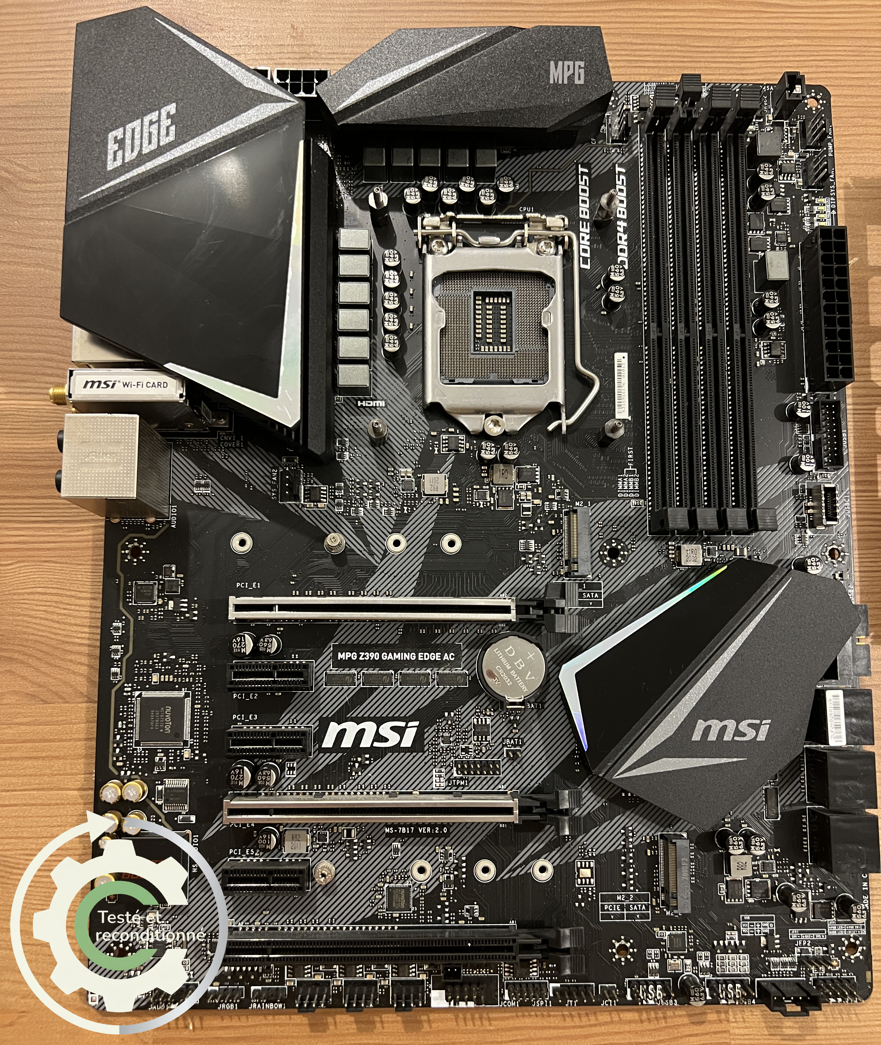 MSI MPG Z390 GAMING EDGE AC - Reconditionnée