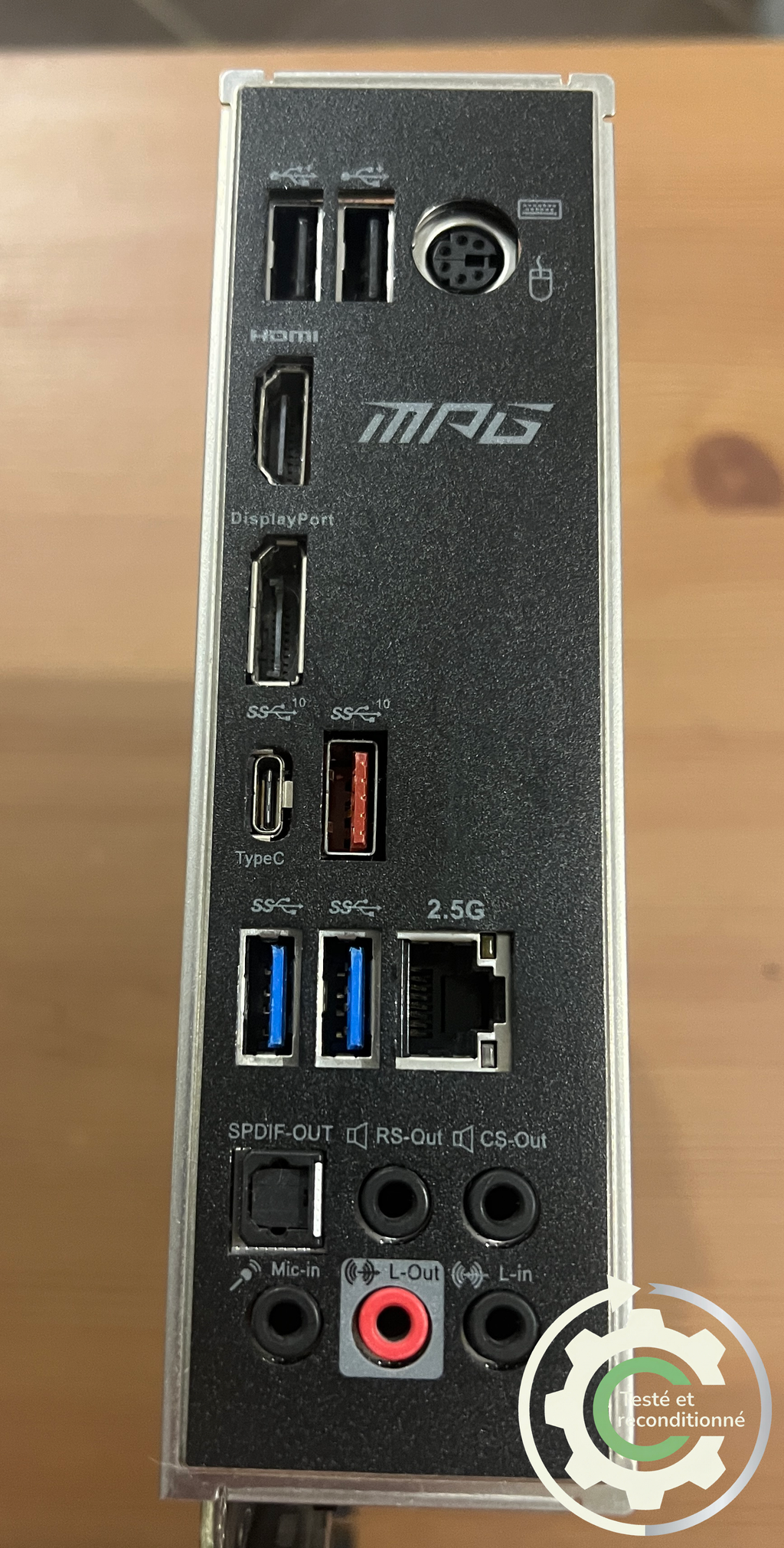 MSI MPG Z490 Gaming Plus - Reconditionnée