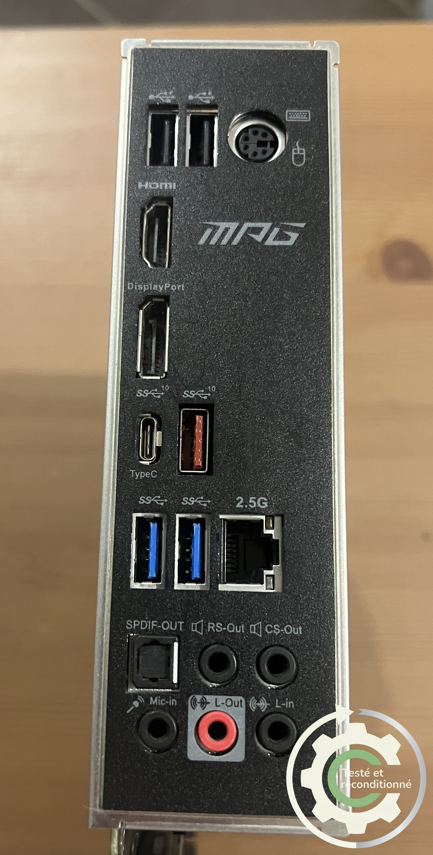 MSI MPG Z490 Gaming Plus - Reconditionnée