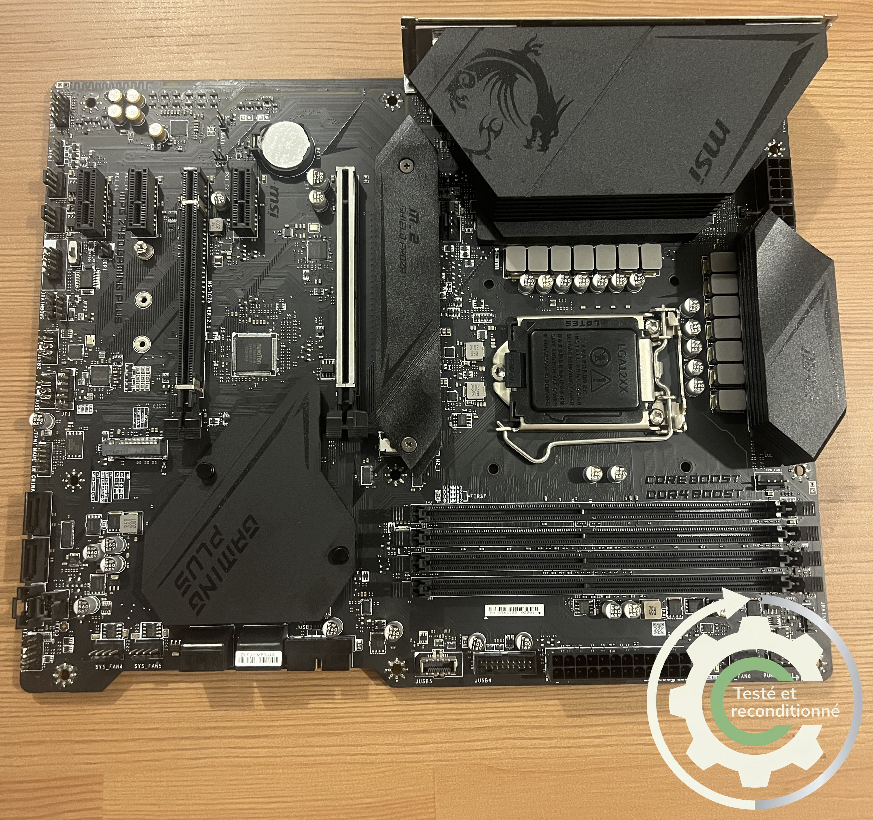 MSI MPG Z490 Gaming Plus - Reconditionnée