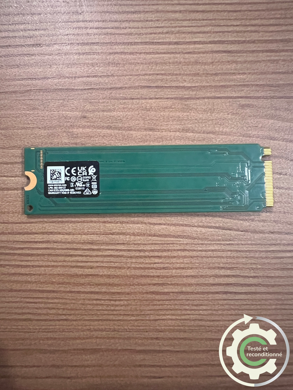 Micron 2450 SSD - 256 Go NVMe - Reconditionné