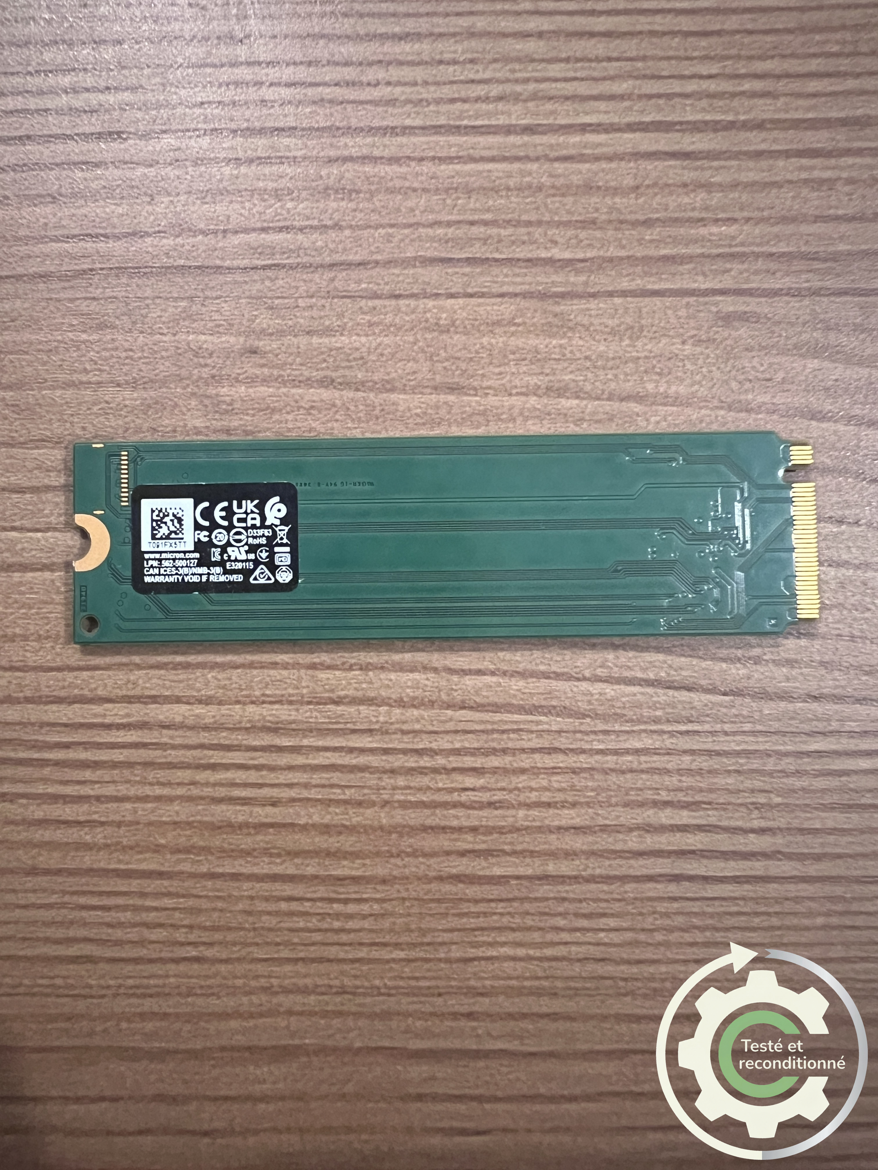Micron 2450 SSD - 256 Go NVMe - Reconditionné