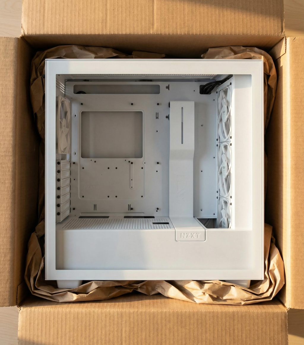 NZXT H7 Elite - Blanc RGB - Reconditionné