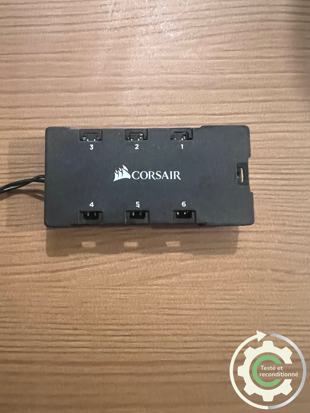 Corsair LL120 RGB - Lot de 6 ventilateurs + Hub RGB - Reconditionnés