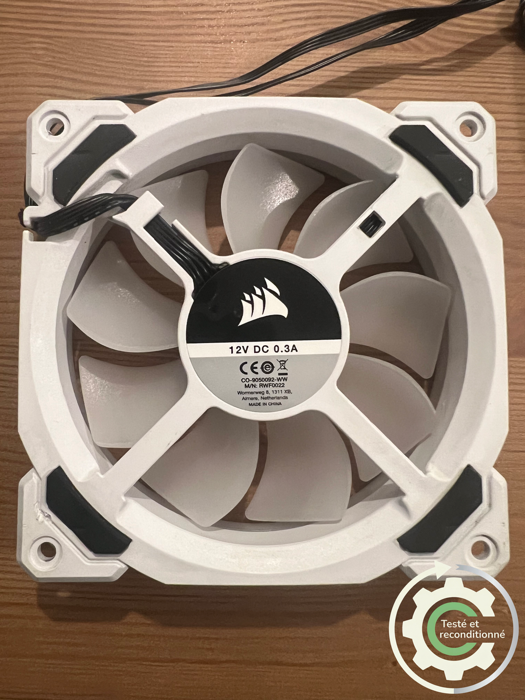 Corsair LL120 RGB - Lot de 6 ventilateurs + Hub RGB - Reconditionnés