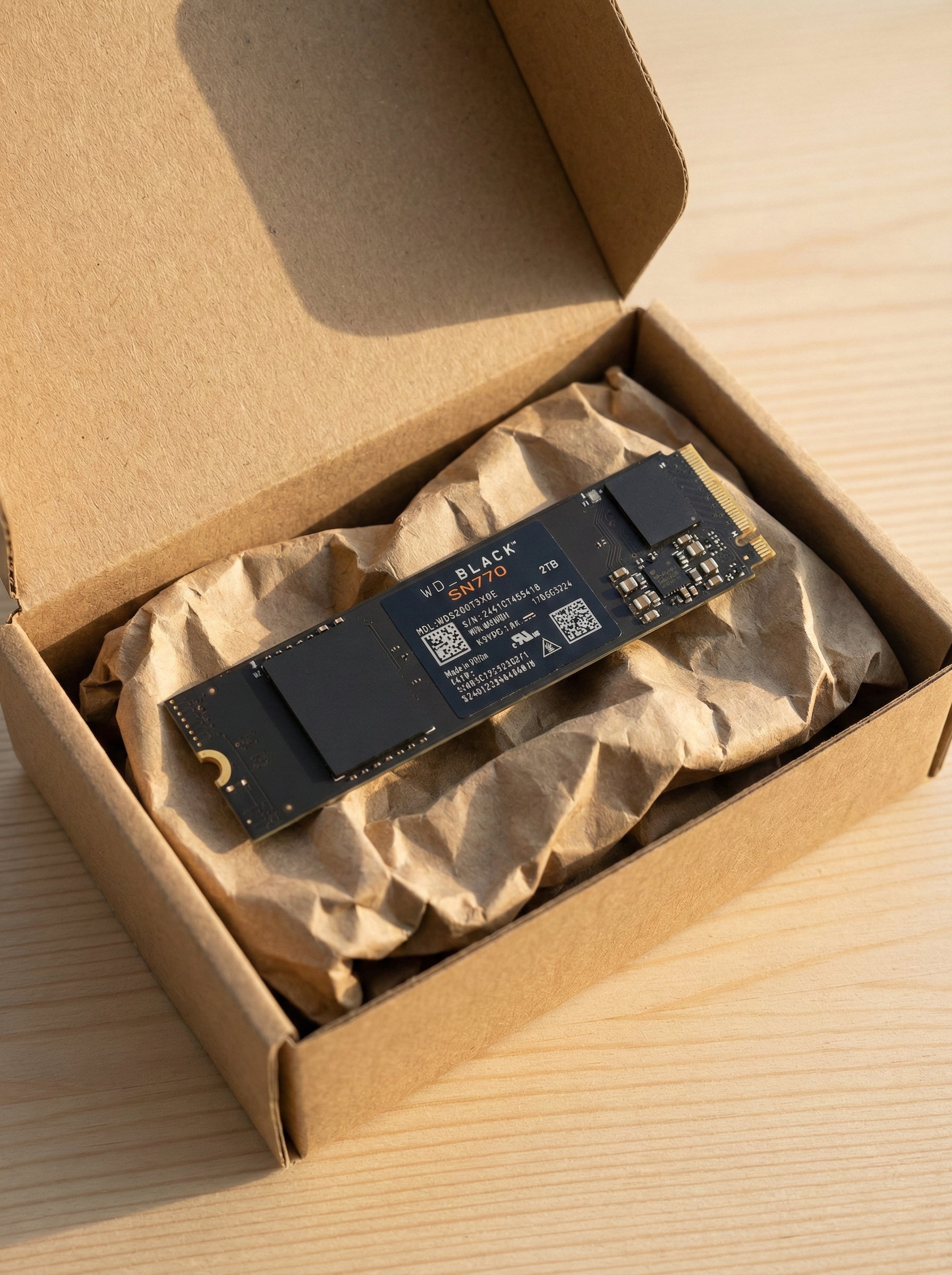 Western Digital WD Black SN770 SSD - 2 To NVMe - Reconditionné